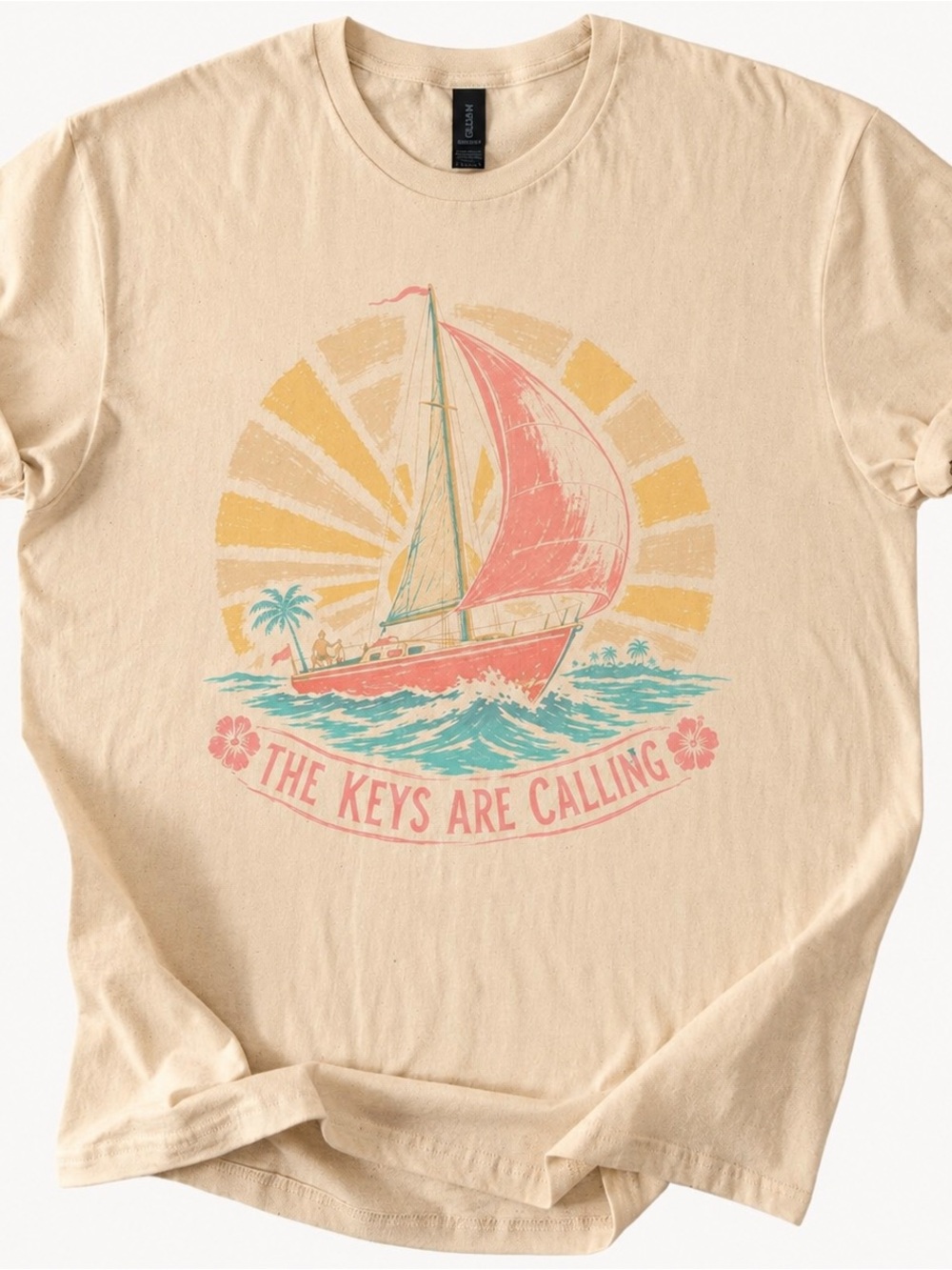 The Keys Are Calling graphic Tee shirt